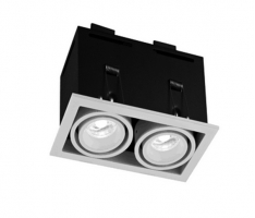 Twins Grille Spot Recessed Downlight